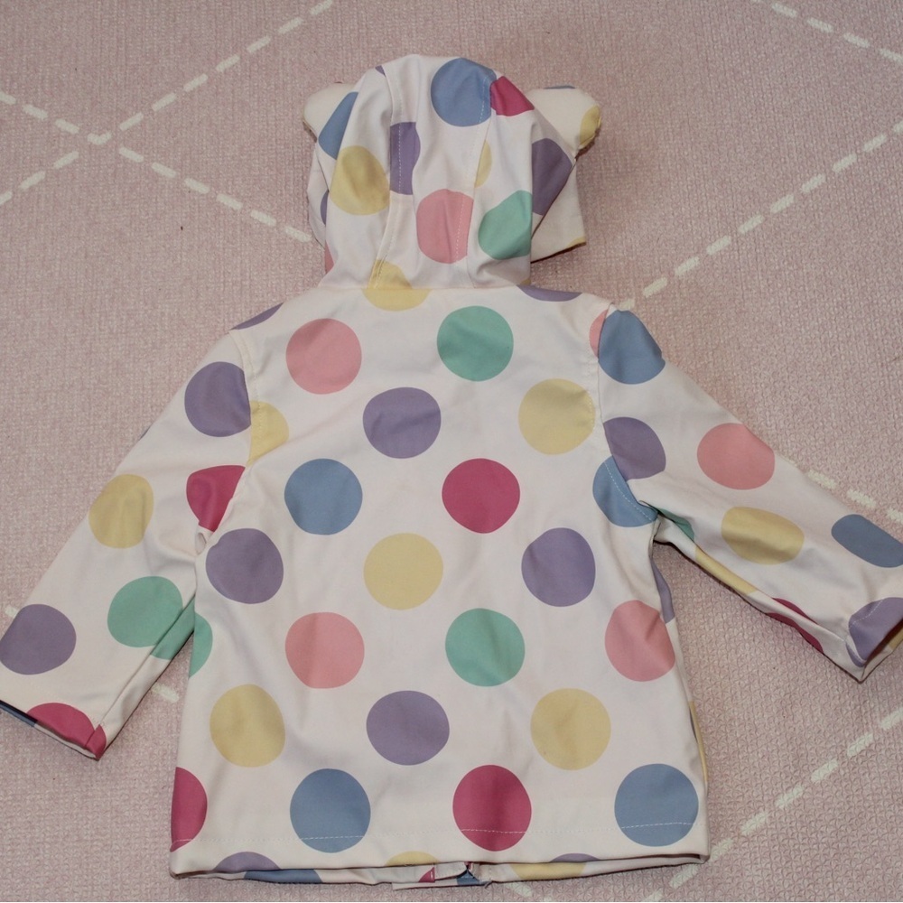 DISNEY Primark Minnie Mouse Baby Girl 9-12 month Raincoat Multicolor Jacket - Picture 5 of 5